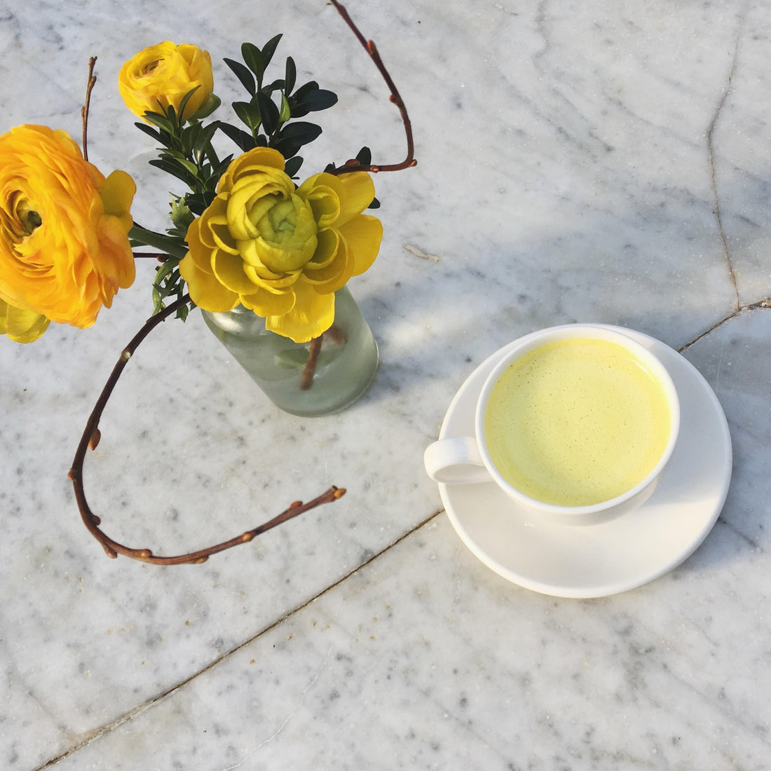 petersham nurseries golden mylk