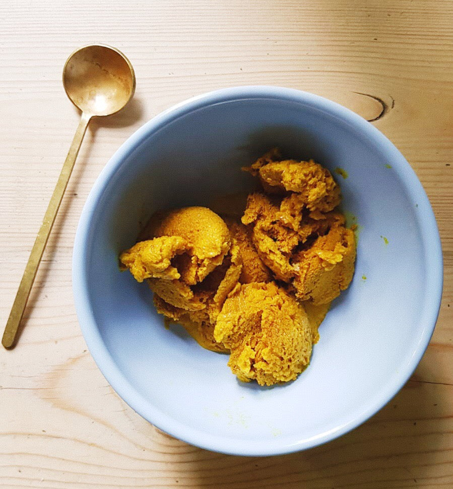 Golden Mylk Vegan Ice Cream - Wunder Workshop