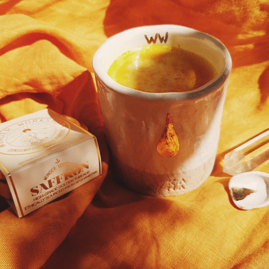 Golden Saffron Milk - Wunder Workshop
