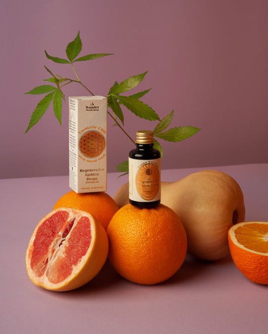 The Benefits of Combining CBD and Turmeric - Wunder Workshop