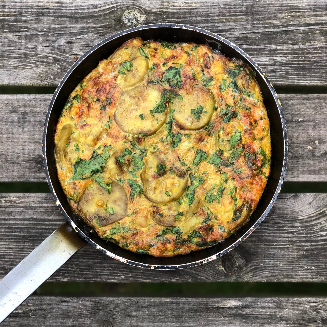 Recipe: Yasmin Khan's Saffron & Aubergine Kuku - Wunder Workshop