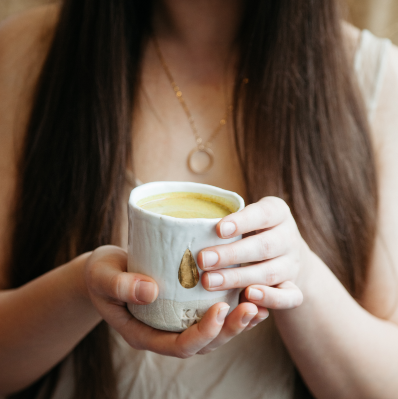 golden mylk kana mug